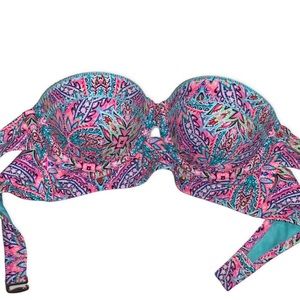 BIKINI Shade & Shore Swim Halter Bikini Top 34B